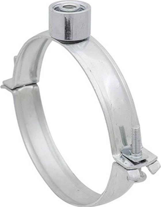 Actual product image Fischer 500719, Pipe clamp, Steel, 48 - 56 mm, 3.81 cm (1.5"), Zinc steel, 1 kN