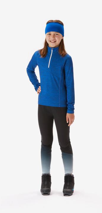 Produktbild Inovik Langlaufshirt Kinder langarm - XC S TS 100 blau (140)