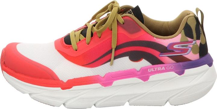 Skechers Damen Schnürschuhe Sportlich Gummisohle rot (35)