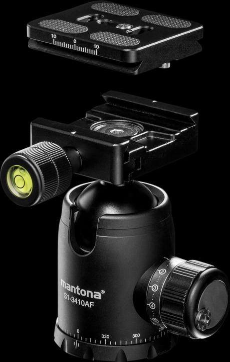 Actual product image mantona Fortress 34 ball head (S1-3410AF) (Spherical head)