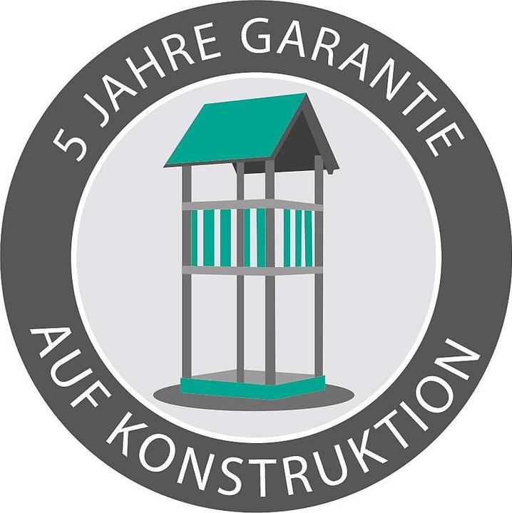Produktbild Akubi Karibu Kinderspielturm Lott Fichte inkl. Kletterwand