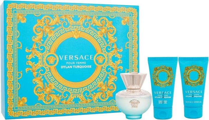 Versace Dylan Turquoise pour Femme Christmas 2023 Eau de Toilette 50 / Body Smoother / BG (Eau de Toilette, 50 ml)