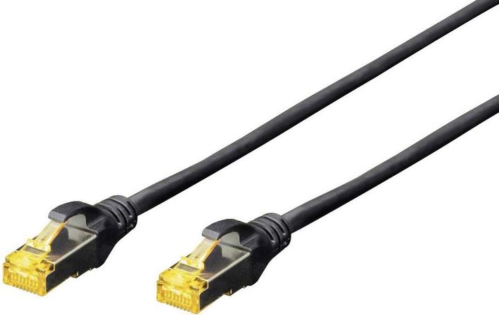 Actual product image Digitus CAT 6A S/FTP Patch cord,2m,yellow (S/FTP, CAT6a, 2 m)