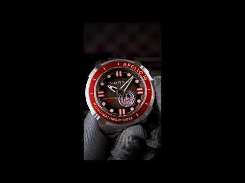 Actual product image Nubeo NB-6093-33 Apollo 55th (Rotating bezel left)