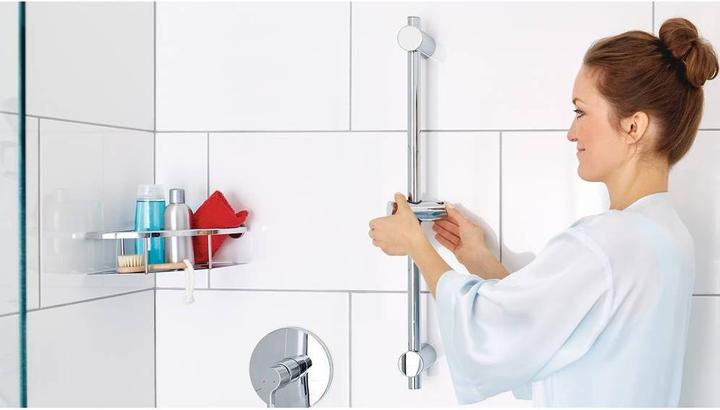 Actual product image tesa SPAA shower rail incl. adhesive solution without drilling