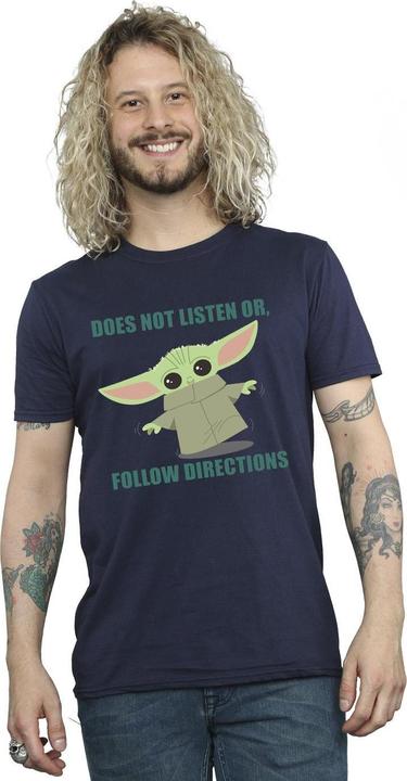 Produktbild Star Wars The Mandalorian Grogu Does Not Listen TShirt (4XL)