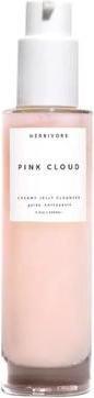 Actual product image Herbivore Pink Cloud Creamy Jelly Cleanser Squalane Rosewater Tremella Mushroom Hydrating Face Wash (Cleaning cloths)