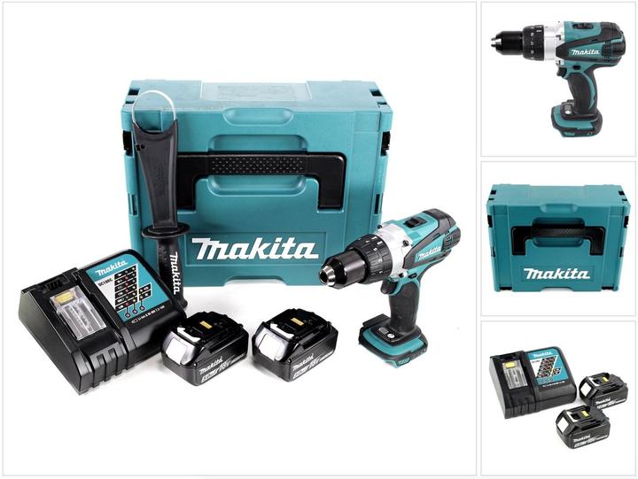 2 x battery pack, 1 x charger, 1 x carrying bag