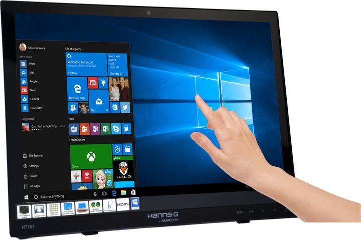 Produktbild Hannspree HT161HNB (1366 x 768 Pixel, 15.60")