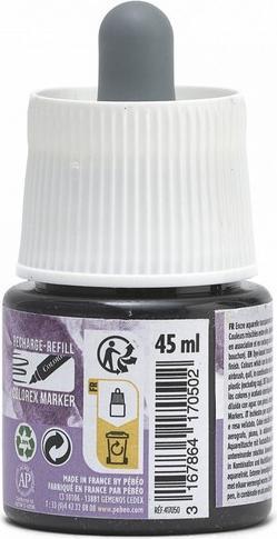 Actual product image Pebeo Colorex water ink (Payne is grey, 45 ml)