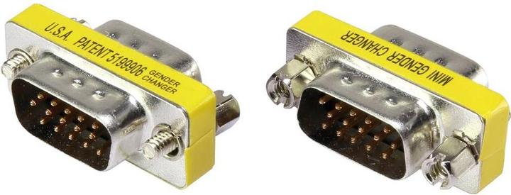Produktbild Renkforce Gender Changer D-Sub 15pol. Stecker/Stecker (0.03 m)