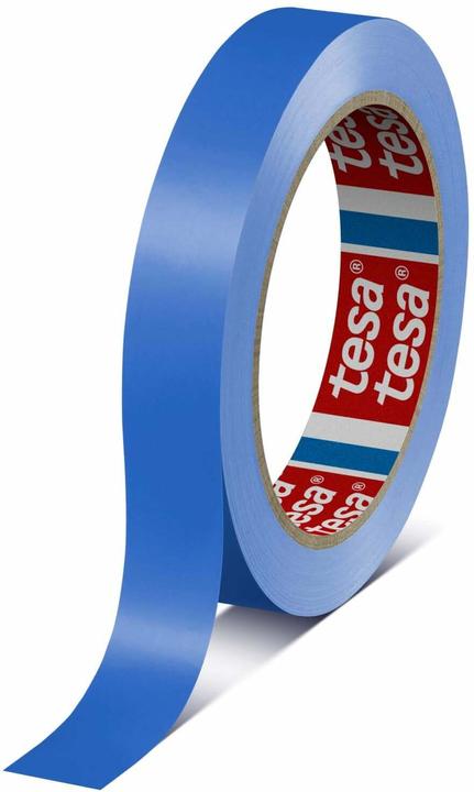 tesa Ruban d'emballage Premium 19 mm x 66 m, bleu (19 mm)
