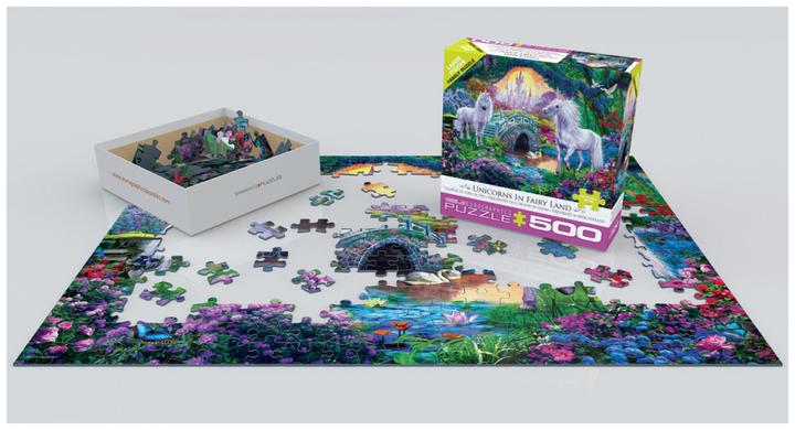 Actual product image Eurographics Einhorn Feenland (500 pieces)