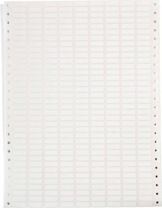 Image du produit Brady DAT-25-502-10, Tissu vinyle détachable, 19,05 x 6,35mm, 9 pistes, pour imprimante matricielle (100