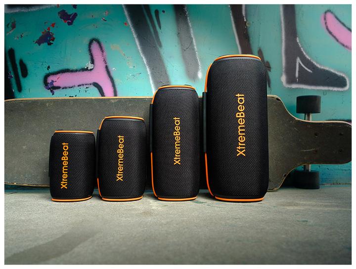 Actual product image Tracer XtremeBeat Pro TWS Tragbarer Bluetooth-Lautsprecher Schwarz 40 W (Electrical connection)