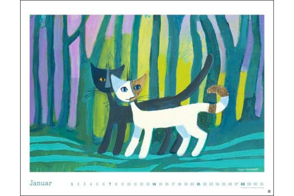 Produktbild Rosina Wachtmeister Posterkalender 2024 (44 x 34 cm, Deutsch)