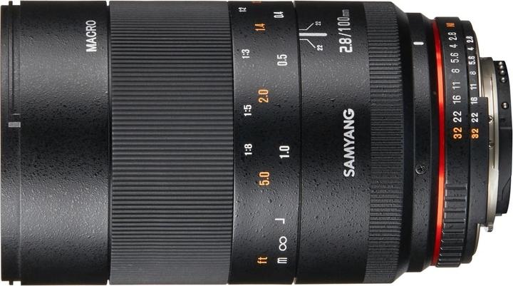 Actual product image Samyang 100mm f/2.8 ED UMC Macro - Nikon F (Nikon F, full size)