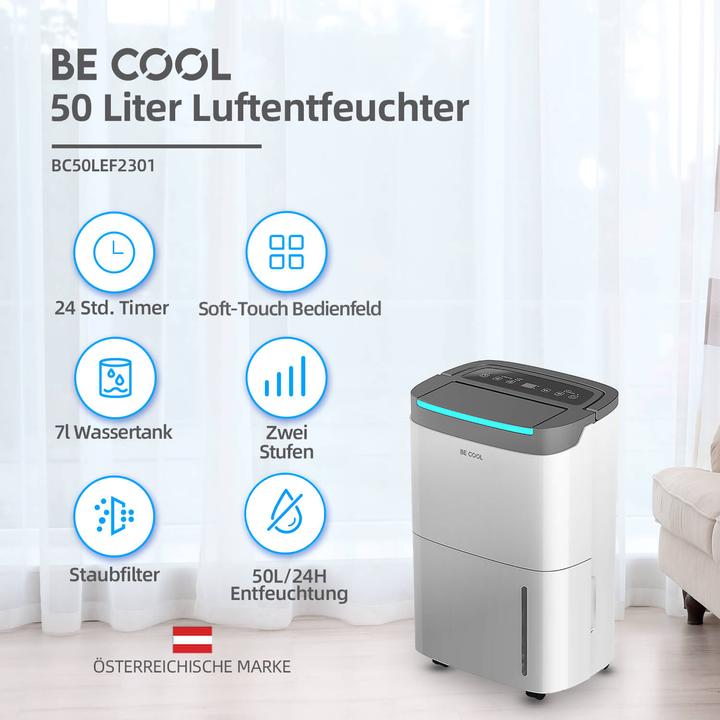 Actual product image Be Cool BC50LEF2301 (50 m², 50 l/24h)