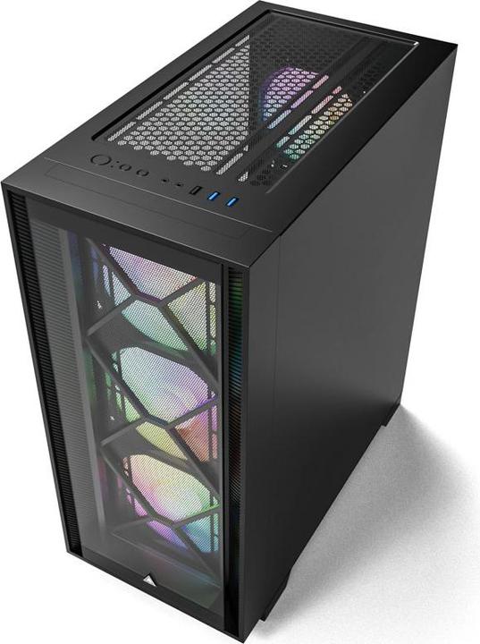 Actual product image Montech Air 1000 Premium Black (mATX, ATX, Mini-ITX)