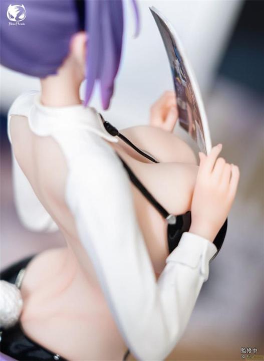 Actual product image BearPanda Original Character statuette PVC 1/4 Yuna Bunny Girl Ver. illustration by Biya 45 cm