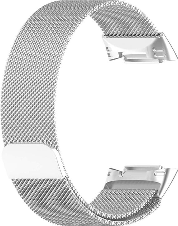 Actual product image Cover-Discount Fitbit Charge 6 - Magnetic replacement strap Milanese (Stainless steel)