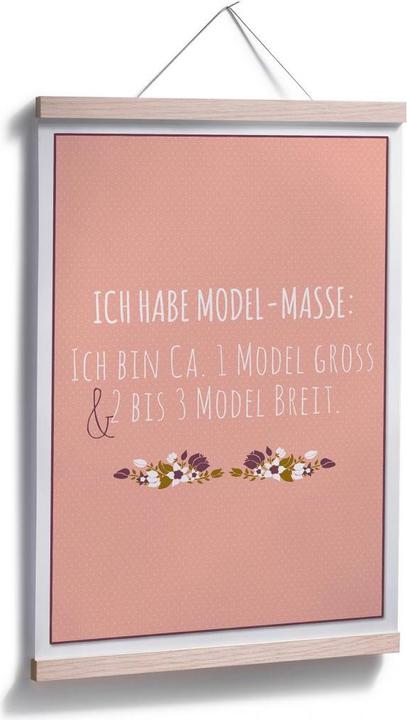 Produktbild Trenddeko Ich habe Modelmasse... (70 x 100 cm)