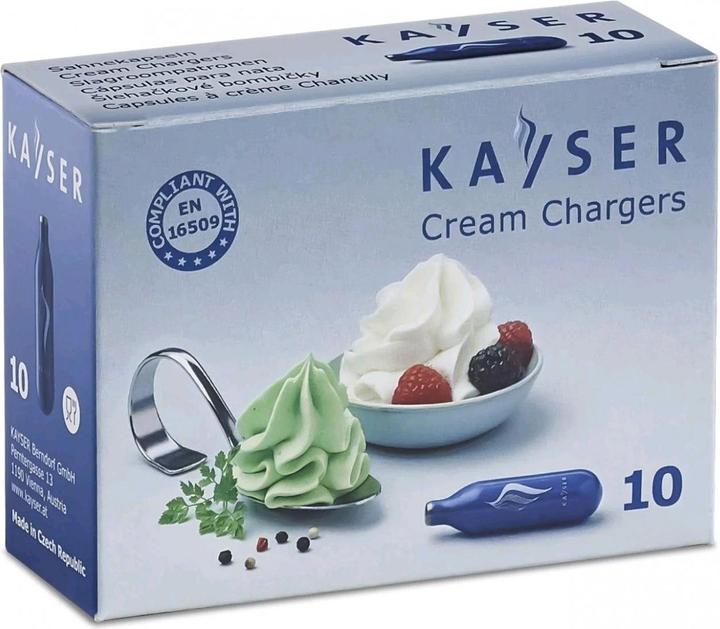 Produktbild Kayser Berndorf 10 Stück Sahnekapseln (0.50 l)