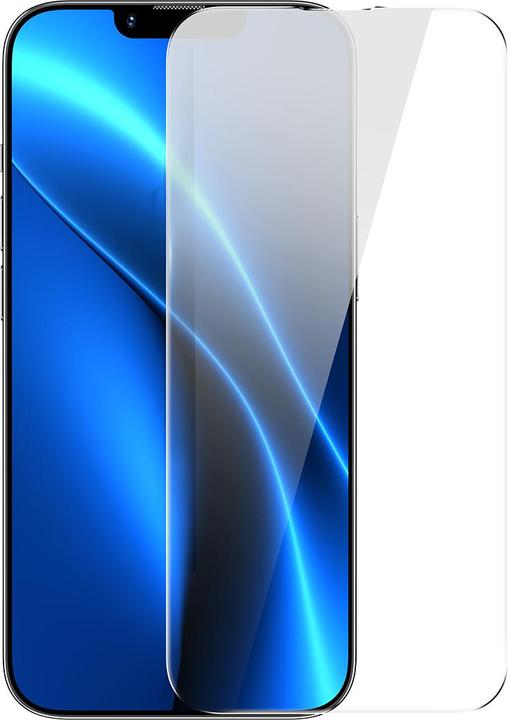 Immagine prodotto Baseus Pellicola EasyStick in vetro temperato Tuttovetro iP14 (Confezione da 2) (2 Pezzo/i, Apple iPhone 13 Pro Max, Apple iPhone 14 Plus)