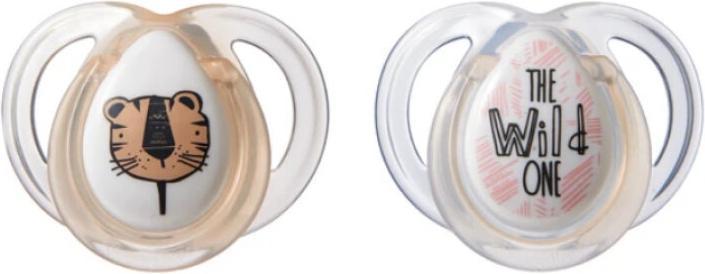 Productafbeelding Tommee Tippee Any Time Klassieke Baby Fopspeen Siliconen (2 x, tot 6 M.)