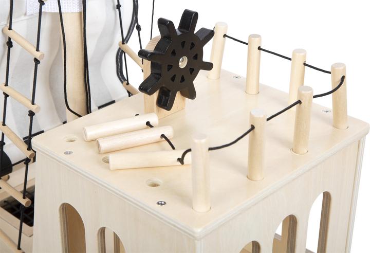 Actual product image small foot Pirate ship