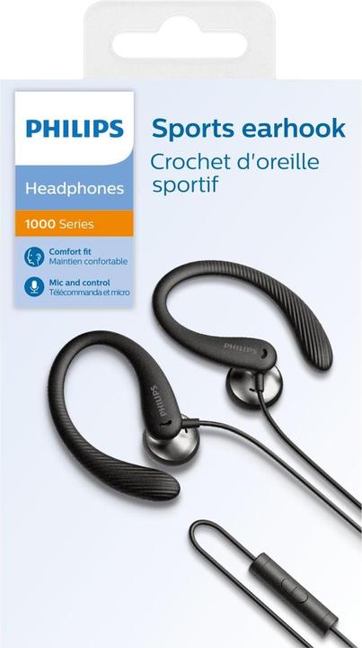 Actual product image Philips TAA1105BK/00 (No noise cancelling, Cable)
