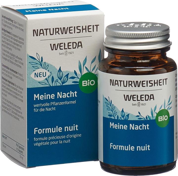 Produktbild Weleda NATURWEISHEIT Meine Nacht Kaps (46 Stück, Kapseln, 126 g)