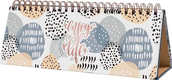 Produktbild Sigel Tischkalender Jolie "Apricot Inspiration",immerw„hrend (300 x 114 mm, Harter Einband)