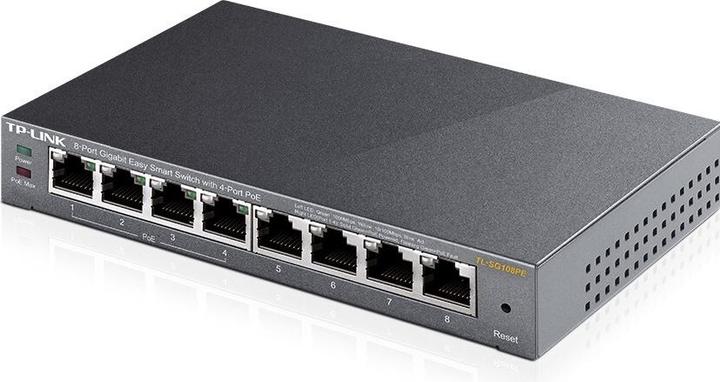 Image du produit TP-Link Tl-Sg108pe (8 Ports)