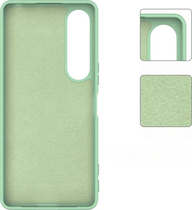 Produktbild Cover-Discount Sony Xperia 1 VII - Silikon Gummi Hülle mit Riemen (Sony Xperia 1 VI)