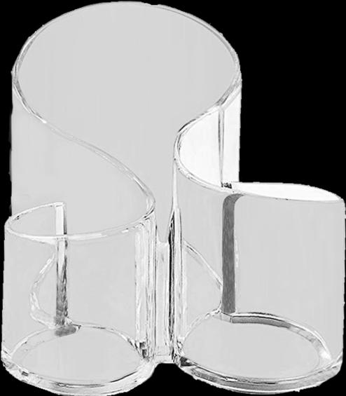 Pinsel- und Stiftehalter, 14 x 13,8 x 11,8 cm