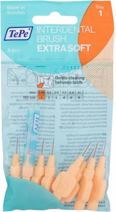 Immagine prodotto TePe Scovolini interdentali Extra Soft ISO 1 (8 x, 0.45 mm)
