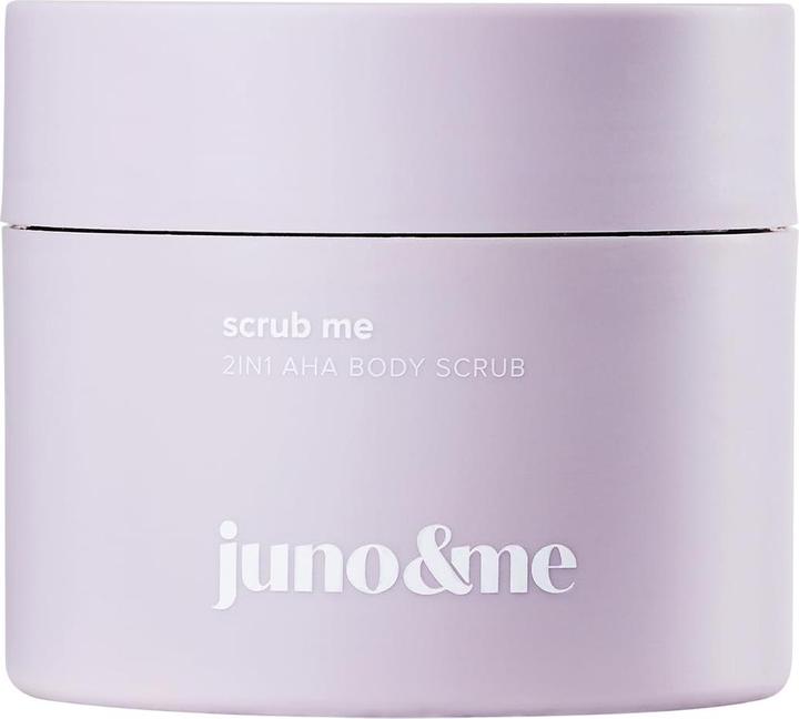 Immagine prodotto Juno & Me 2in1 AHA Body Scrub: Körperpeeling mit Vulkangestein (160 ml)