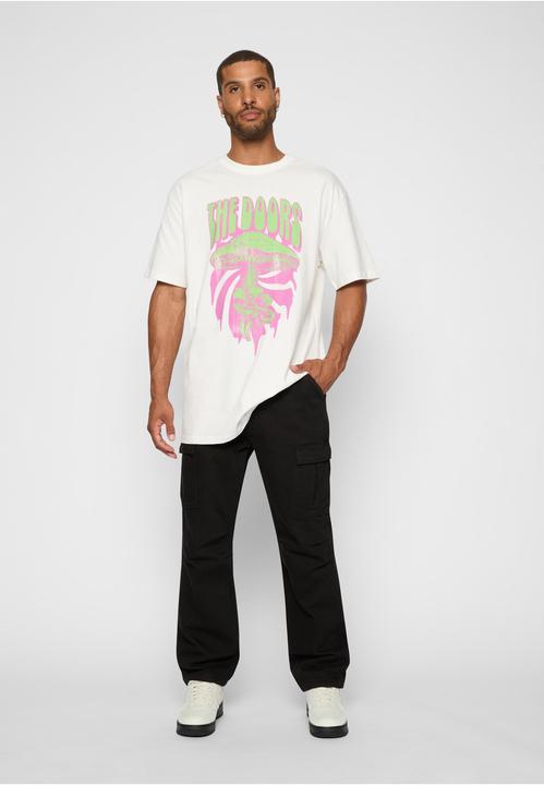 Actual product image Urban Classics The Doors Mushroom Oversize Tee - 18475 (XS)