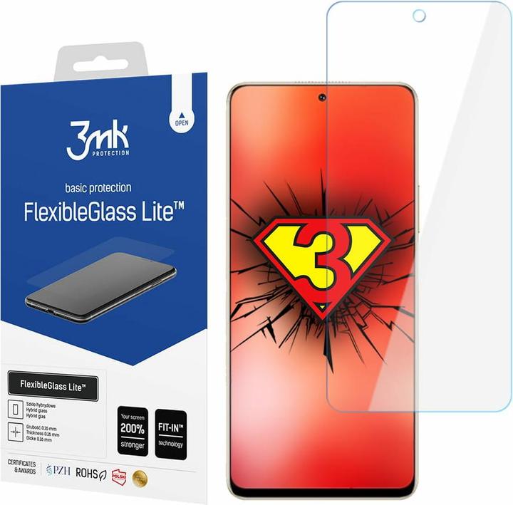 Image du produit 3MK Film d'affichage FlexibleGlass Lite (1 pièce(s), Honor Magic 4 Lite)