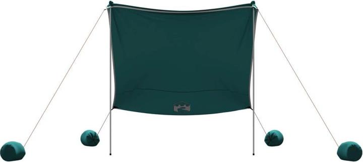 Image du produit VidaXL Tente d'ombrage de plage avec sacs de sable 214 x 236 cm (Tente de plage, 0.18 kg, 4 personnes)