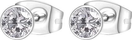 Brosway Glittering steel earrings with Chakra crystals BHKE048 (L)