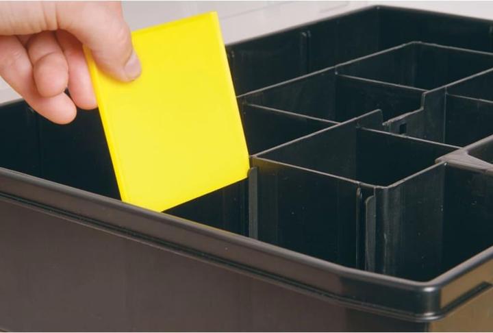 Actual product image Stanley Toolbox L with removable dividers