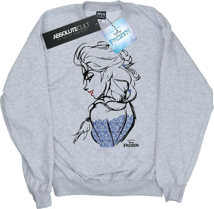 Disney Frozen Elsa Sketch Mono Sweatshirt Mädchen
