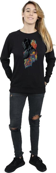 Image du produit Sweatshirt profilé Panthère noire Femmes/Ladies (XXL)
