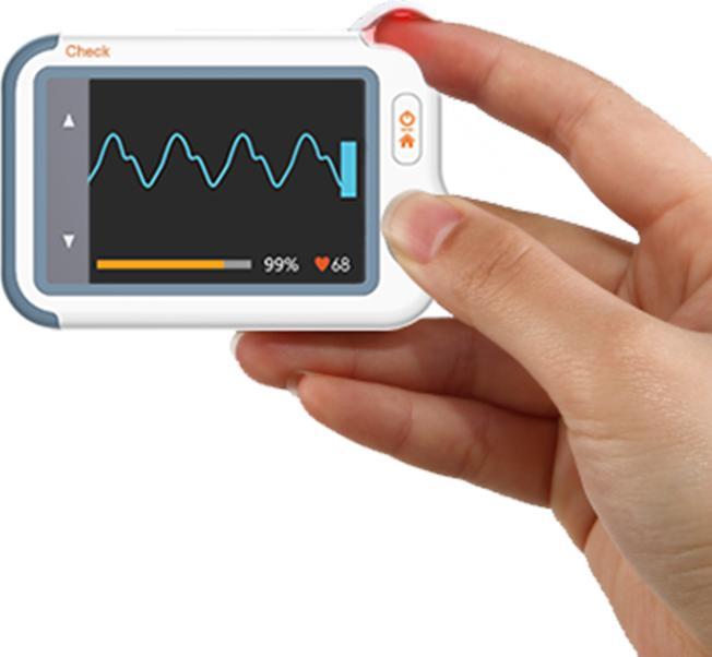 Produktbild ViatomTech Checkme Lite F5 - ECG+SpO2+TEMP Monitor
