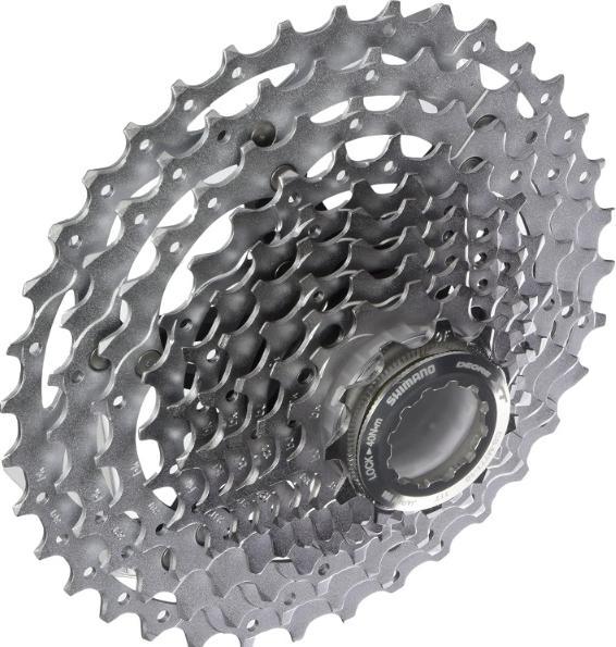 Actual product image Shimano Deore XT CS-M771 (10-speed, 11-34)