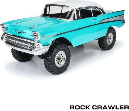 Image du produit Pro-Line 1957 Chevy Bel Air "Avenger Edition" Clear Body for Losi LMT, Crawler, 1/8 MT