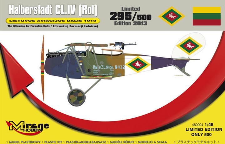 Produktbild Mirage Hobby Halberstadt CL.IV(Rol) LIETUVOS 1919