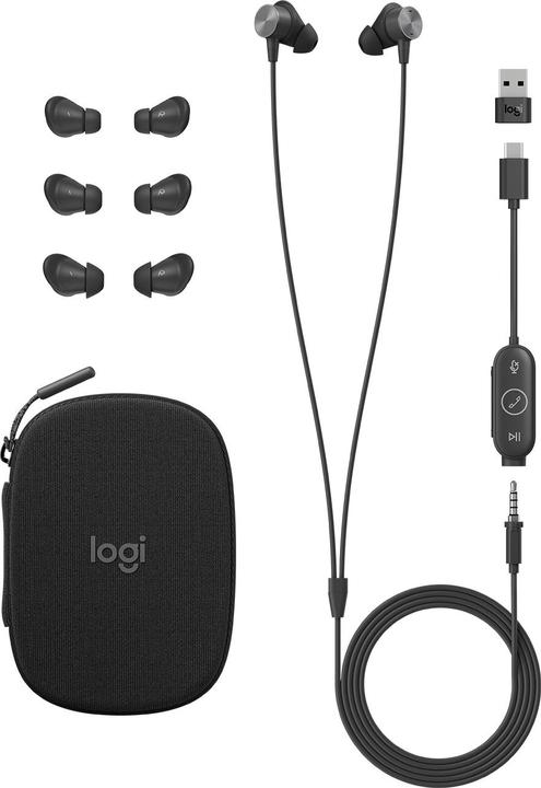 Image du produit Logitech Zone Wired Earbuds (Filaire, USB-C)